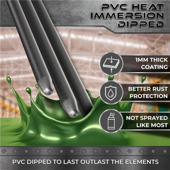 Dog Digging Fence Barrier, Animal Barrier Fence, 5 Fence Panels - Green 24in - Picture 3 of 7